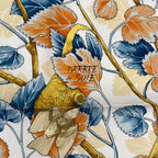 Hermes Scarf Silk Carre 90 L'arbre de Soie Tree Mulberry and Silkworm — view 6