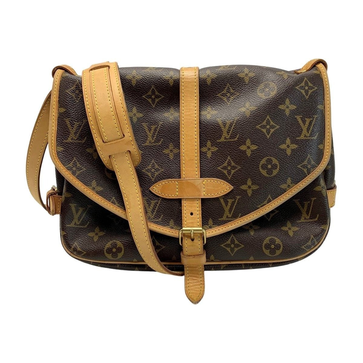 Louis Vuitton Monogram Saumur Bag Shoulder