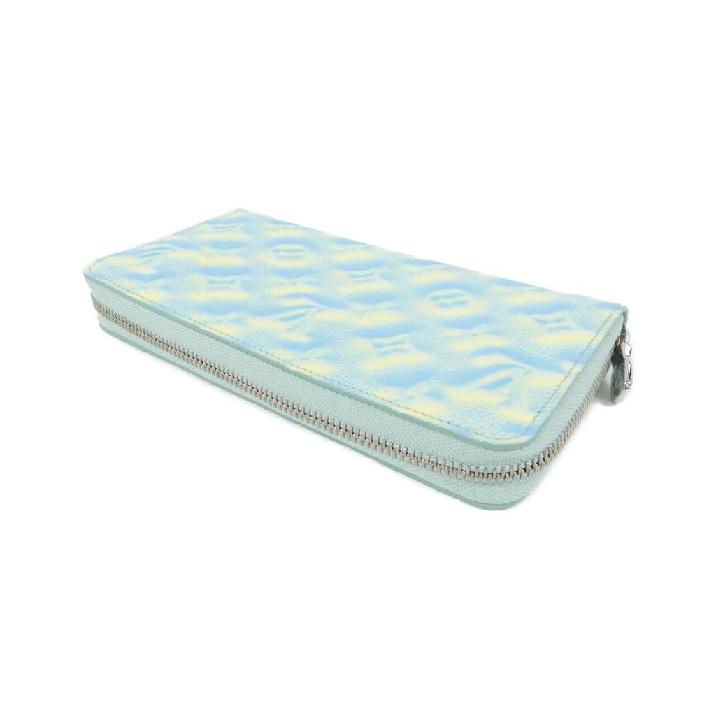 Louis Vuitton Monogram Empreinte Zippy Wallet Vert D'eau — view 2