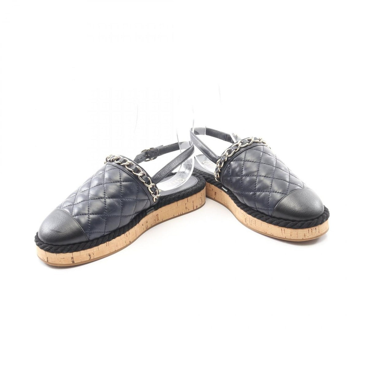 Chanel Sandals Quilted Leather — view 3