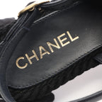 Chanel Sandals Quilted Leather — view 5