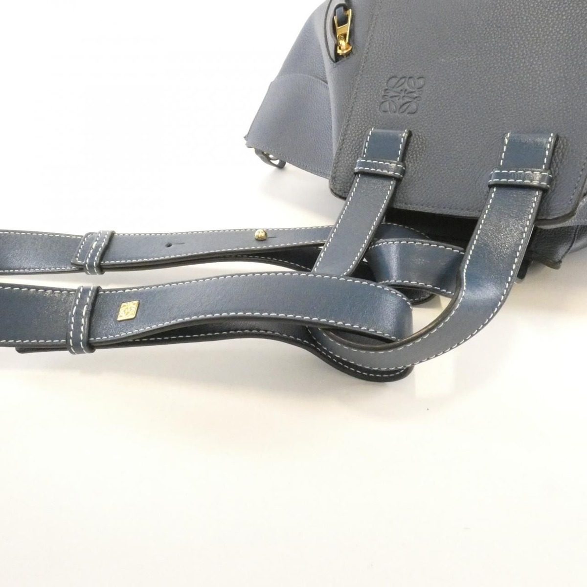 Loewe Hammock Bag Handbag Blue — view 4