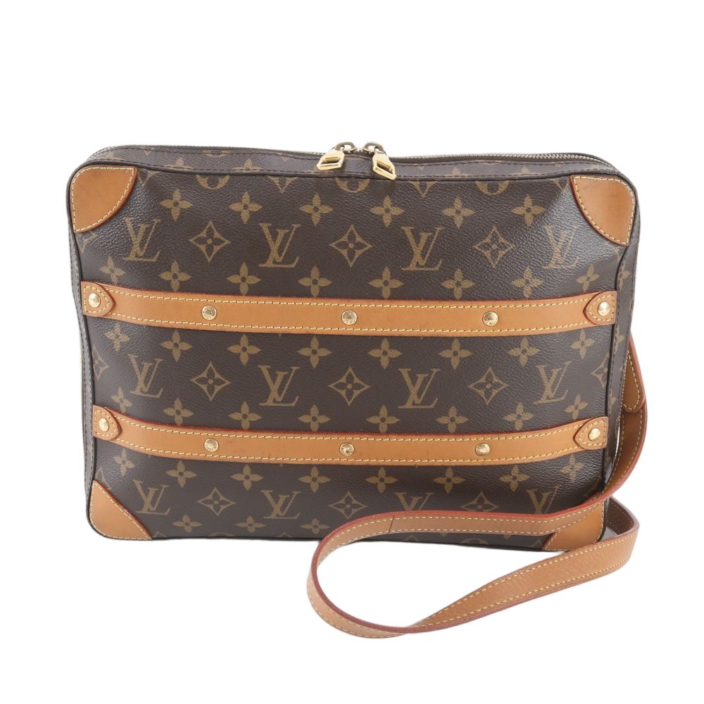 Louis Vuitton Monogram Legacy Soft Trunk Leather Shoulder Bag Crossbody