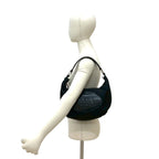 Prada Log Nylon Leather Shoulder Bag Tote — view 2