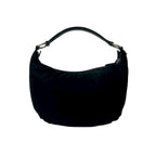 Prada Log Nylon Leather Shoulder Bag Tote — view 3