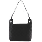 Gucci One Shoulder GG Nylon Black Bag