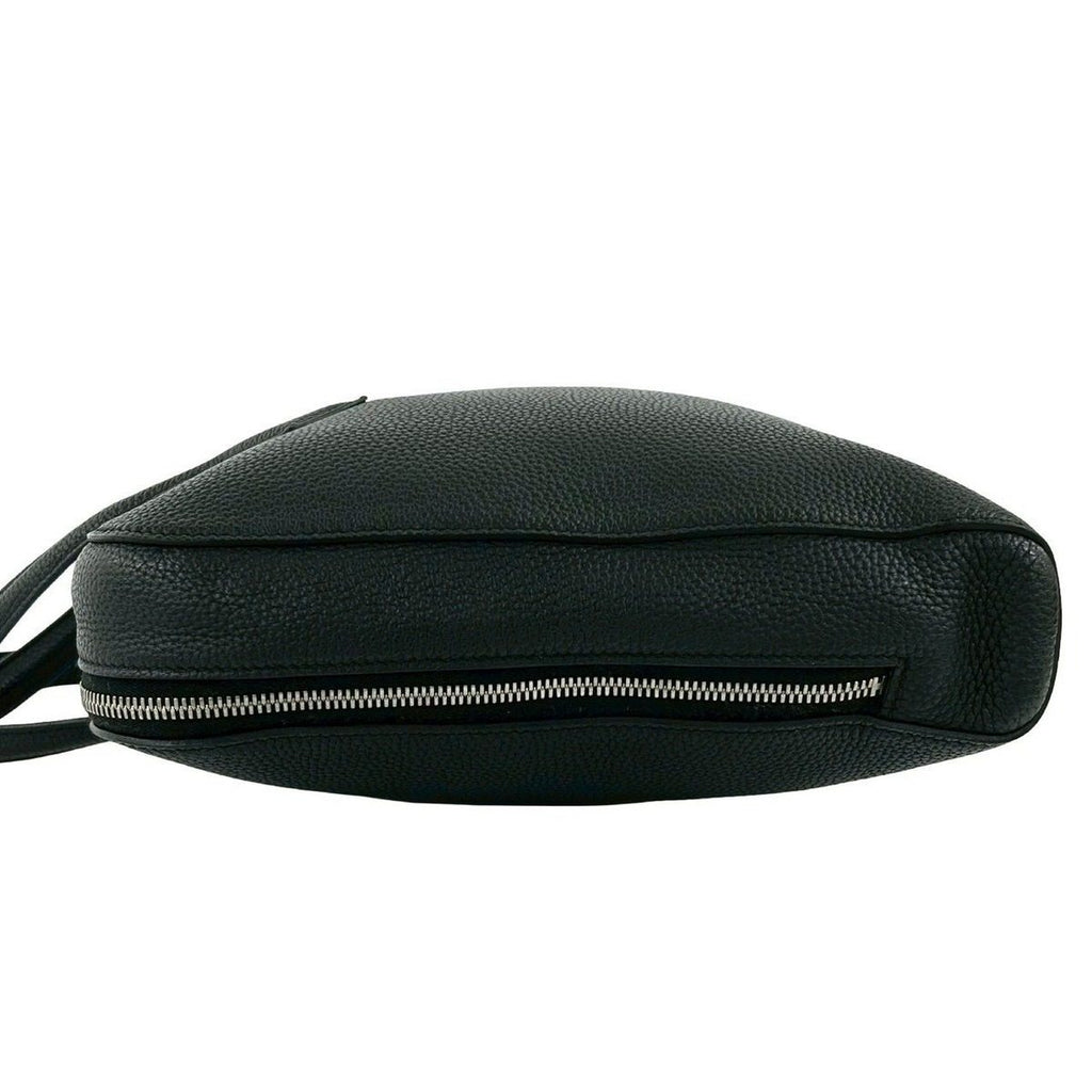 Hermes Victoria Light Togo Leather Business Briefcase A4 Capacity Black — view 5