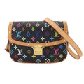 Louis Vuitton Monogram Multicolor Sologne Shoulder Bag Noir