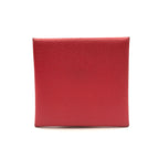 Hermes Bastia Evelyne Red Shikaku Coin Case — view 2