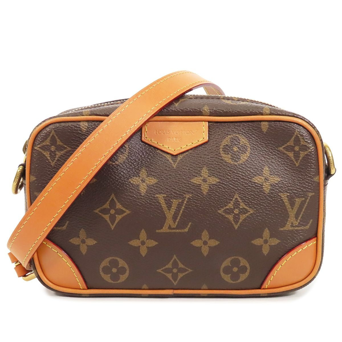 Louis Vuitton Trocadero Wearable Wallet Brown Monogram Canvas Pochette Shoulder