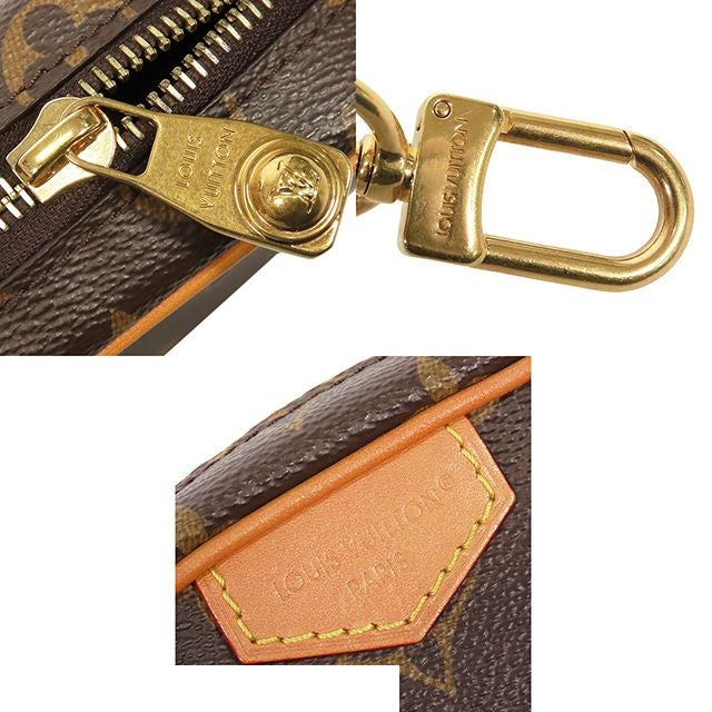 Louis Vuitton Trocadero Wearable Wallet Brown Monogram Canvas Pochette Shoulder — view 8
