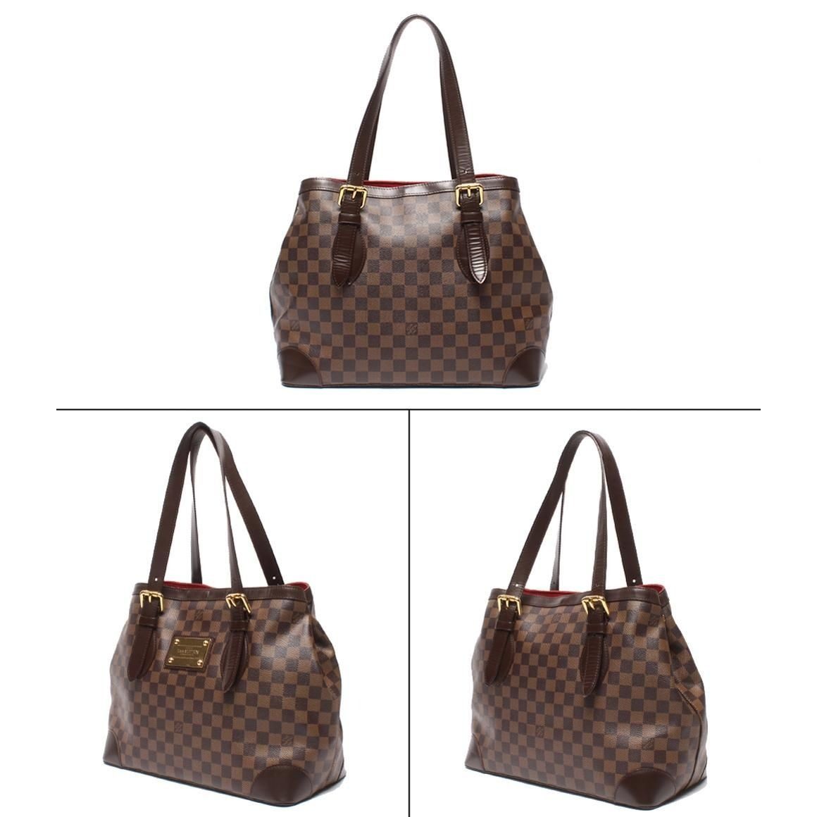 Louis Vuitton Tote Shoulder Bag Hampstead MM Damier — view 2