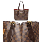 Louis Vuitton Tote Shoulder Bag Hampstead MM Damier — view 6