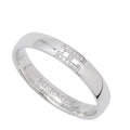 Hermes Ever Herakles White Gold 18K Diamond Wedding Ring 60