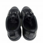 Hermes Happy Sneakers Size 36 Black Leather Shoes Apparel — view 6