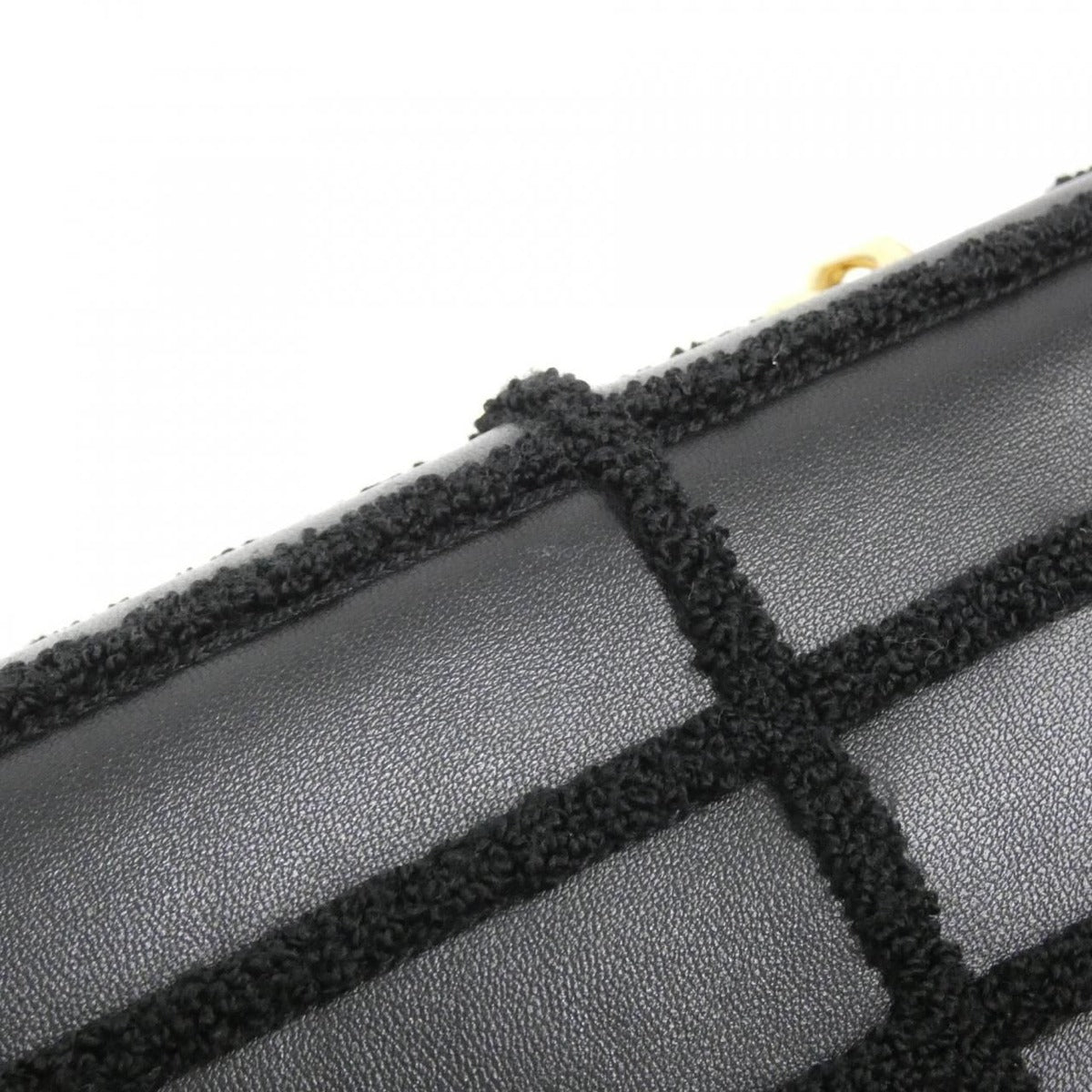 Celine Shoulder Bag Leather Black — view 4
