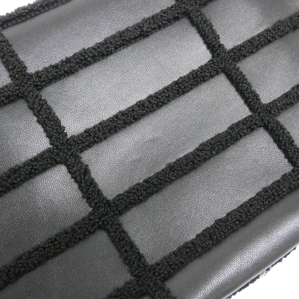 Celine Shoulder Bag Leather Black — view 5