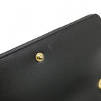 Celine Shoulder Bag Leather Black — view 9