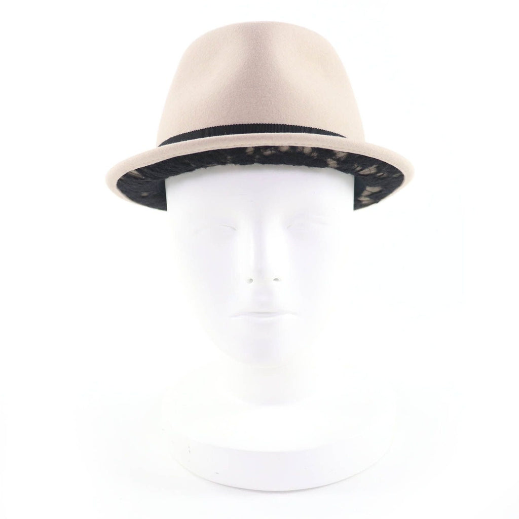 Chanel 13 B Coco Mark Button Fedora Hat — view 3