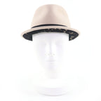 Chanel 13 B Coco Mark Button Fedora Hat — view 3