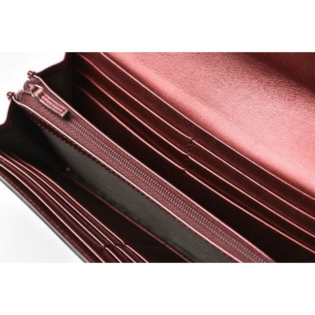 Gucci Wallet Long GG Pattern Heart Shape Interlocking G Metallic — view 3