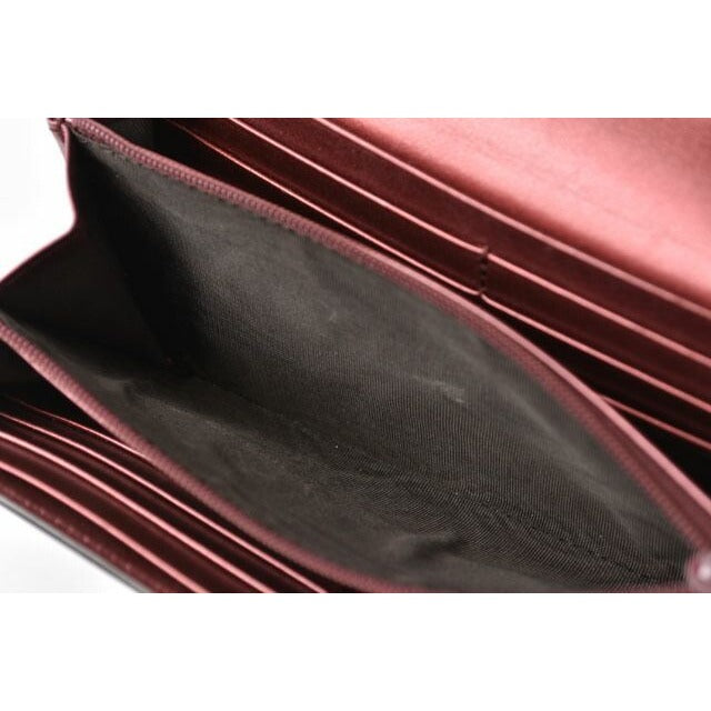 Gucci Wallet Long GG Pattern Heart Shape Interlocking G Metallic — view 4