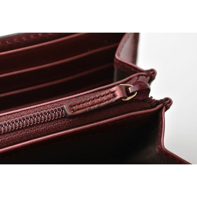 Gucci Wallet Long GG Pattern Heart Shape Interlocking G Metallic — view 5