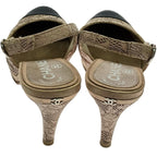 Chanel Ring Back Strap Sandals — view 4