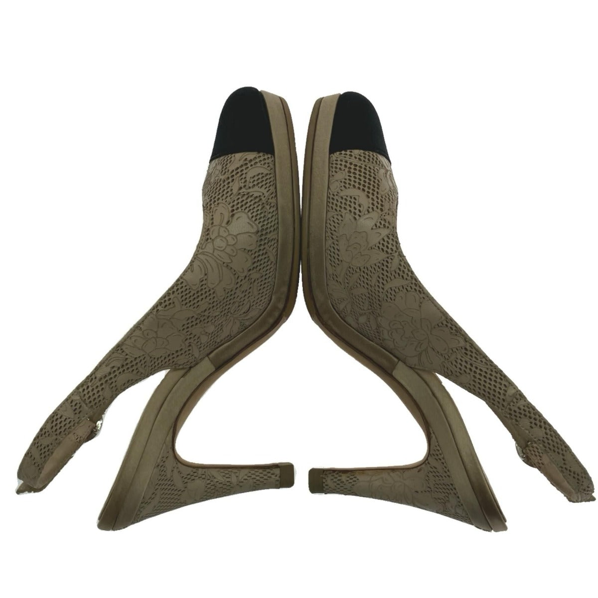 Chanel Ring Back Strap Sandals — view 7