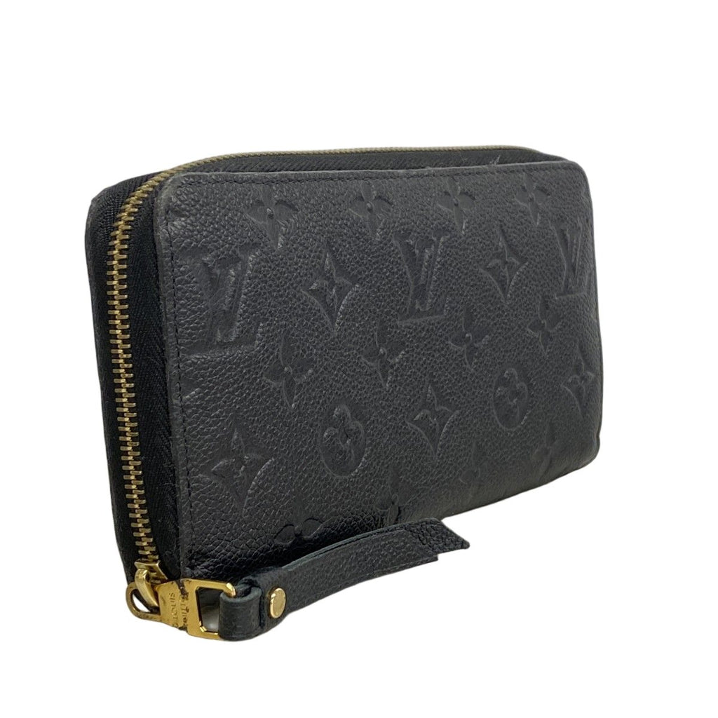 Louis Vuitton Wallet Monogram Empreinte Zippy Noir — view 2