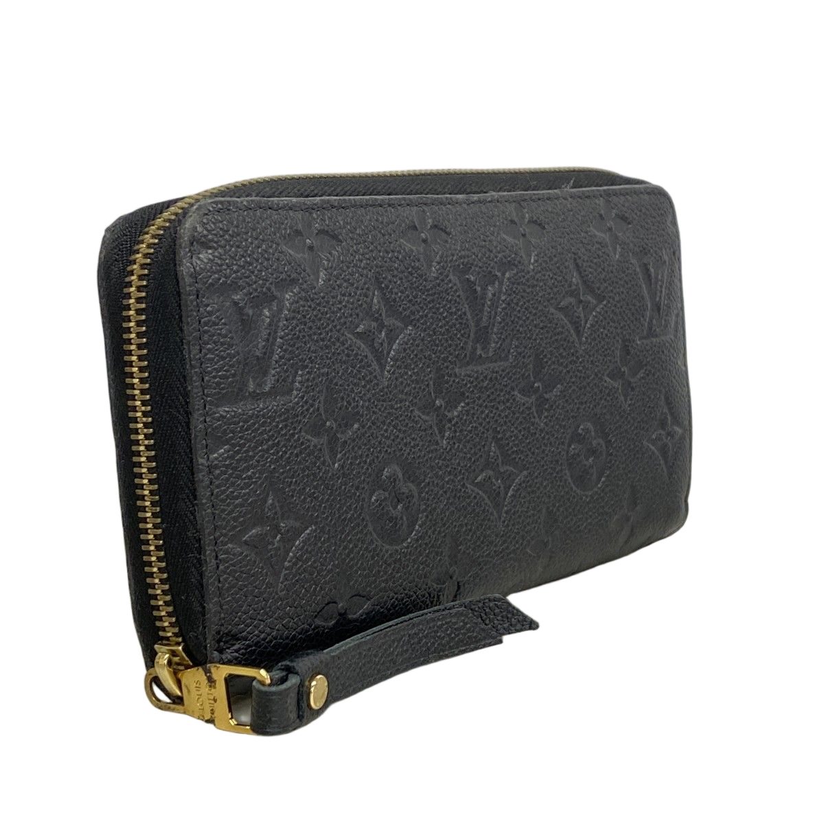 Louis Vuitton Wallet Monogram Empreinte Zippy Noir — view 2