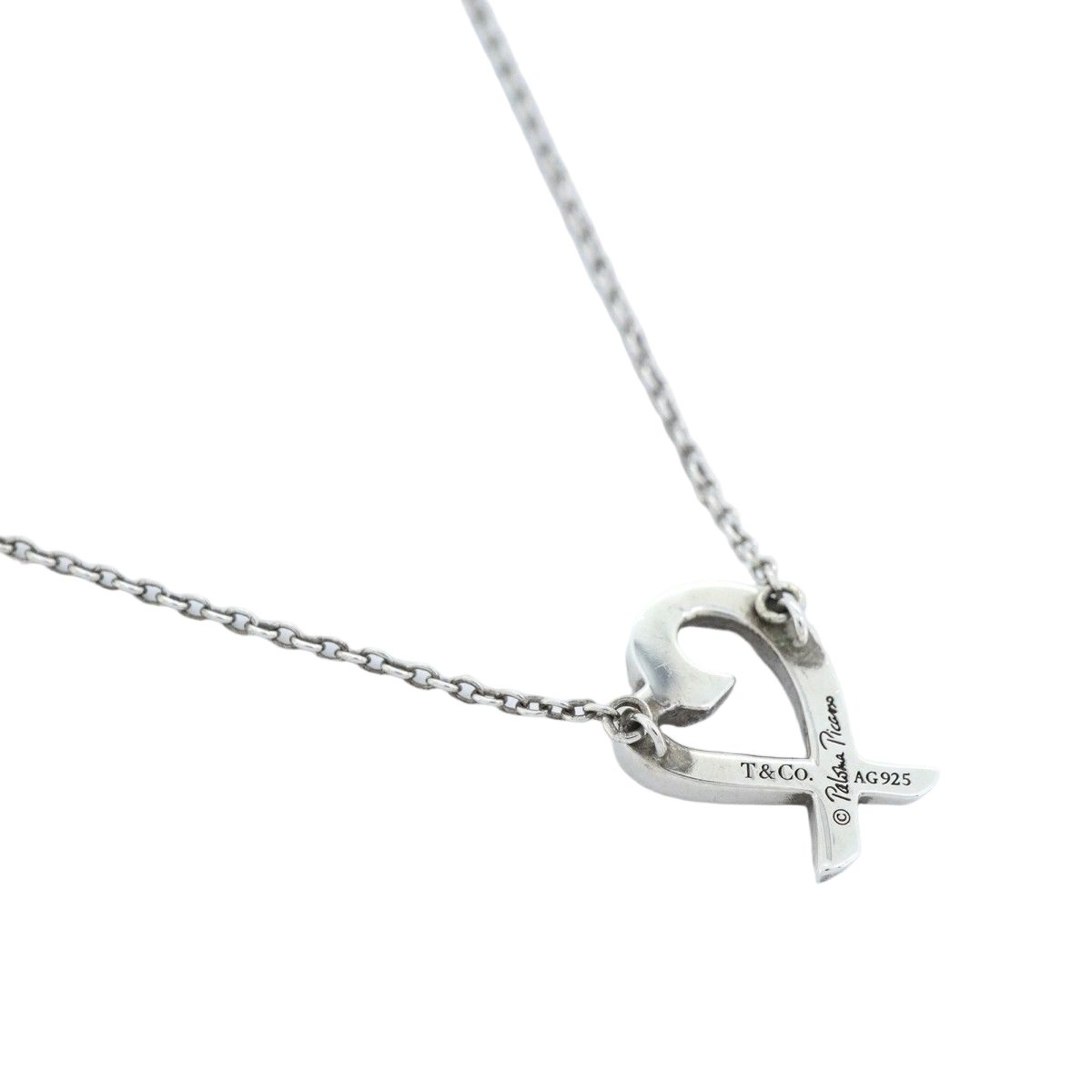 Tiffany & Co Necklace Loving Silver — view 2