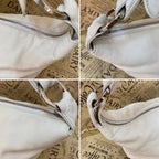 Loewe Handbag Half Moon Leather White Anagram Travel — view 6