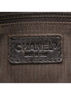 Chanel CC Wild Stitch Vintage Quilted Bowler Hand Bag Lambskin