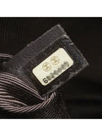 Chanel CC Wild Stitch Vintage Quilted Bowler Hand Bag Lambskin