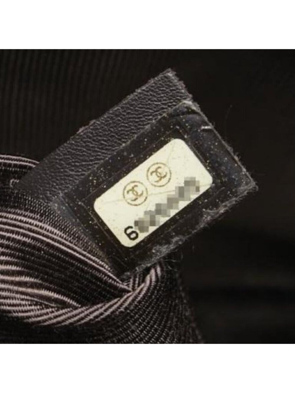 Chanel CC Wild Stitch Vintage Quilted Bowler Hand Bag Lambskin