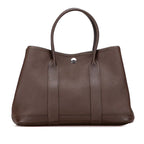 Hermes Garden Party TPM Chocolat Silver Hardware Negonda