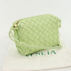 Bottega Veneta Intrecciato Shoulder Bag Leather