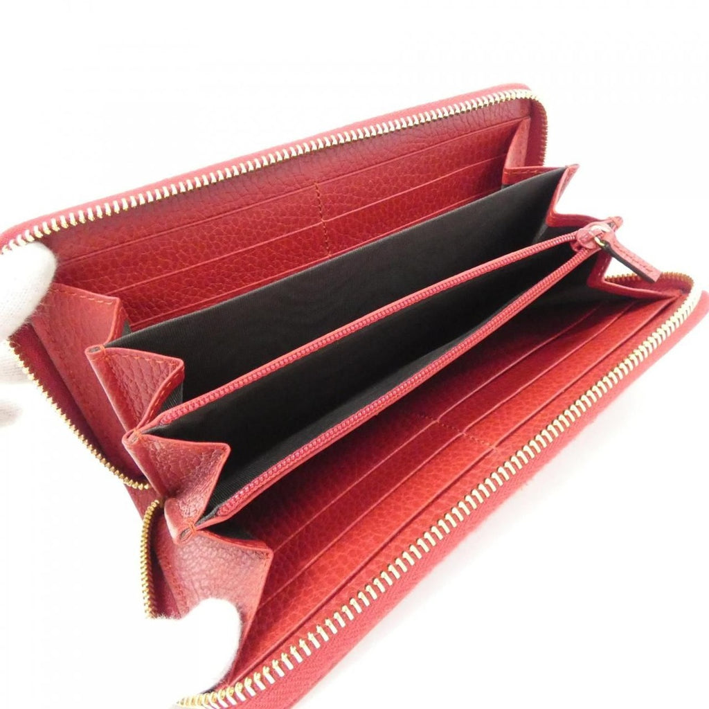 Gucci Petit Marmont Wallet Hibiscus Red — view 6