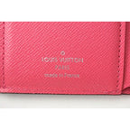 Louis Vuitton Wallet Trifold Portefeuille Victorine Epi Andigo Blue — view 6