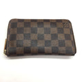 Louis Vuitton Zip Around Wallet Damier Zippy Compact Brown