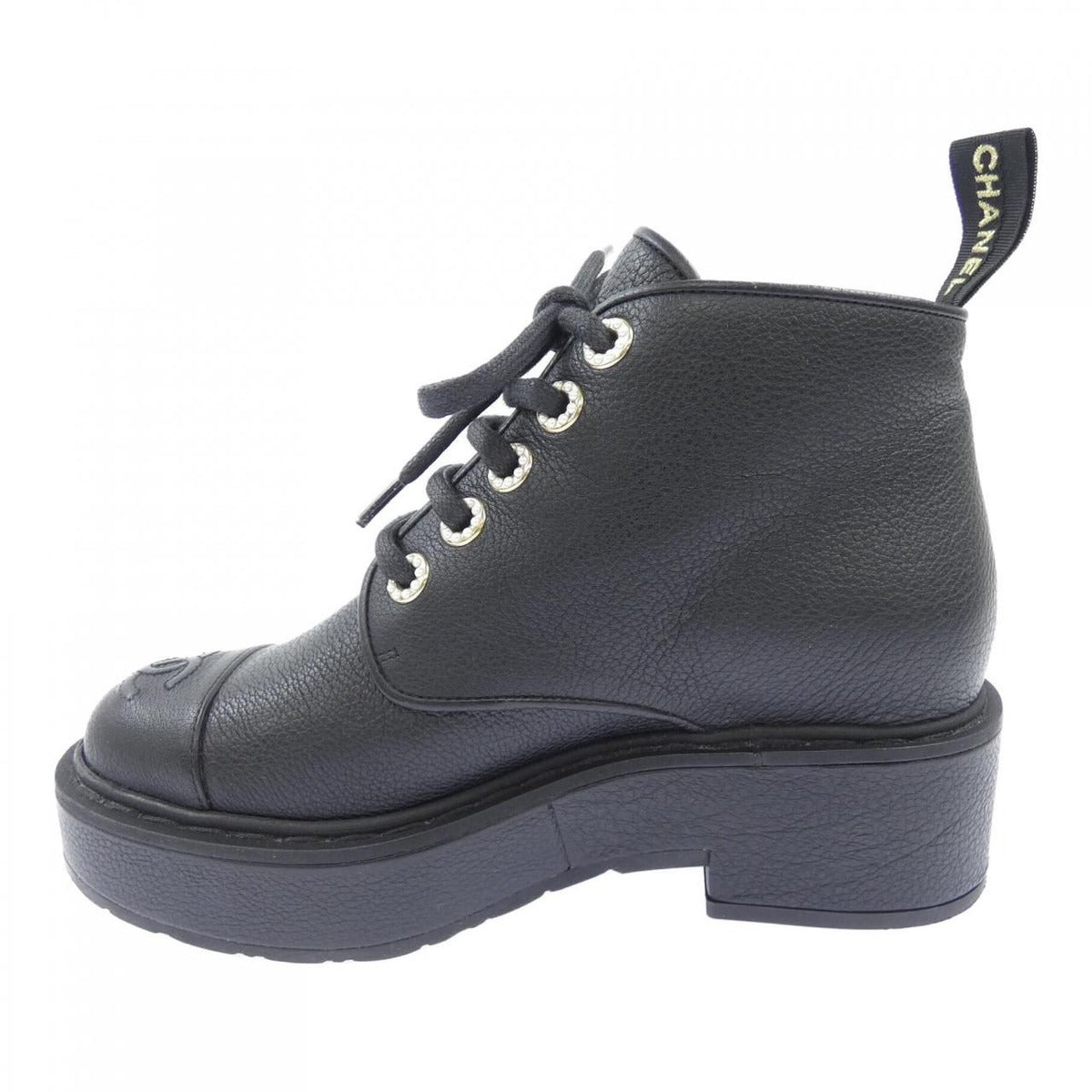 Chanel Lace Up Boots — view 2