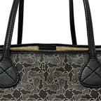 Celine Tote Bag Sulky Gray Black Light Leather — view 2
