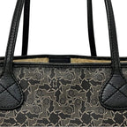 Celine Tote Bag Sulky Gray Black Light Leather — view 9