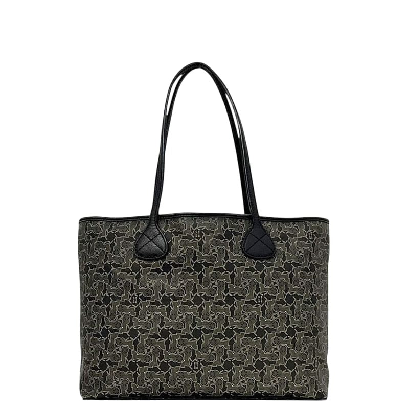 Celine Tote Bag Sulky Gray Black Light Leather