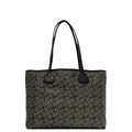 Celine Tote Bag Sulky Gray Black Light Leather