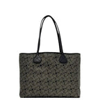 Celine Tote Bag Sulky Gray Black Light Leather