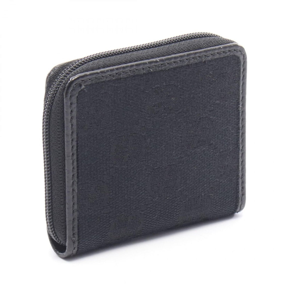 Gucci Coin Case GG Canvas 0416 Black — view 2