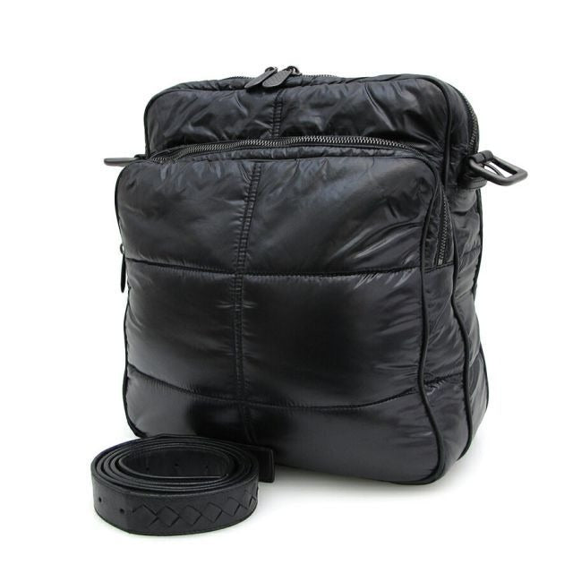Bottega Veneta Spinnaker Leather Nylon