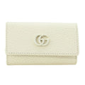 Gucci Key Case GG Marmont White